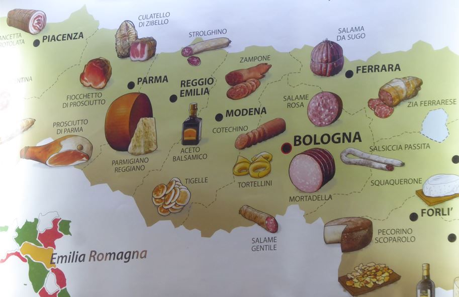 No sólo mieles en la región de Emilia Romagna