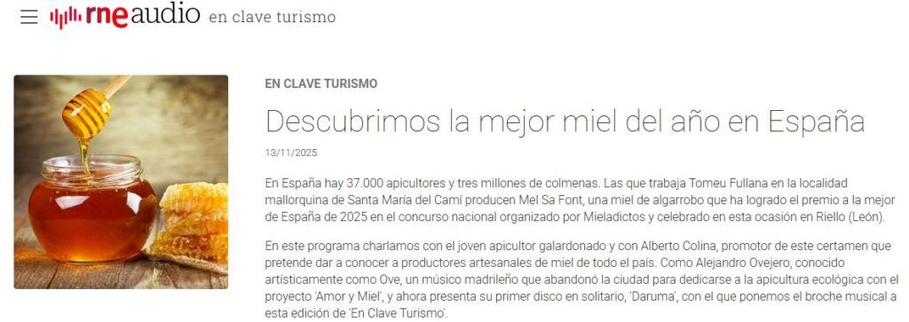 Descubrimos la mejor miel del año en España. Cata Mieladictos 2025