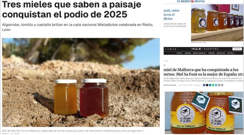 Difusión del evento Cata Mieladictos 2025 en medios digitales