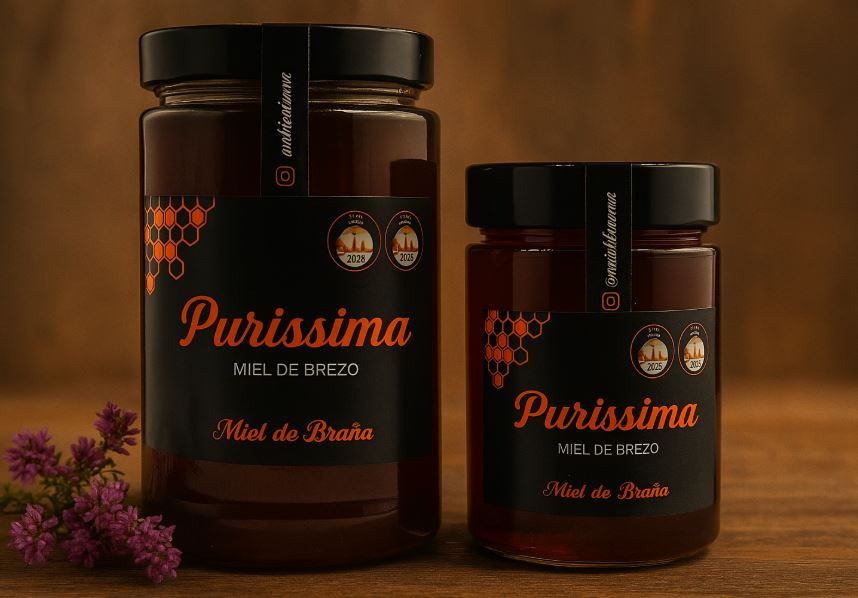 Miel de brezo 2025 de Miel de Braña