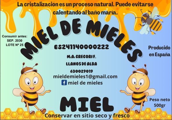 Miel de bosque de Miel de Mieles